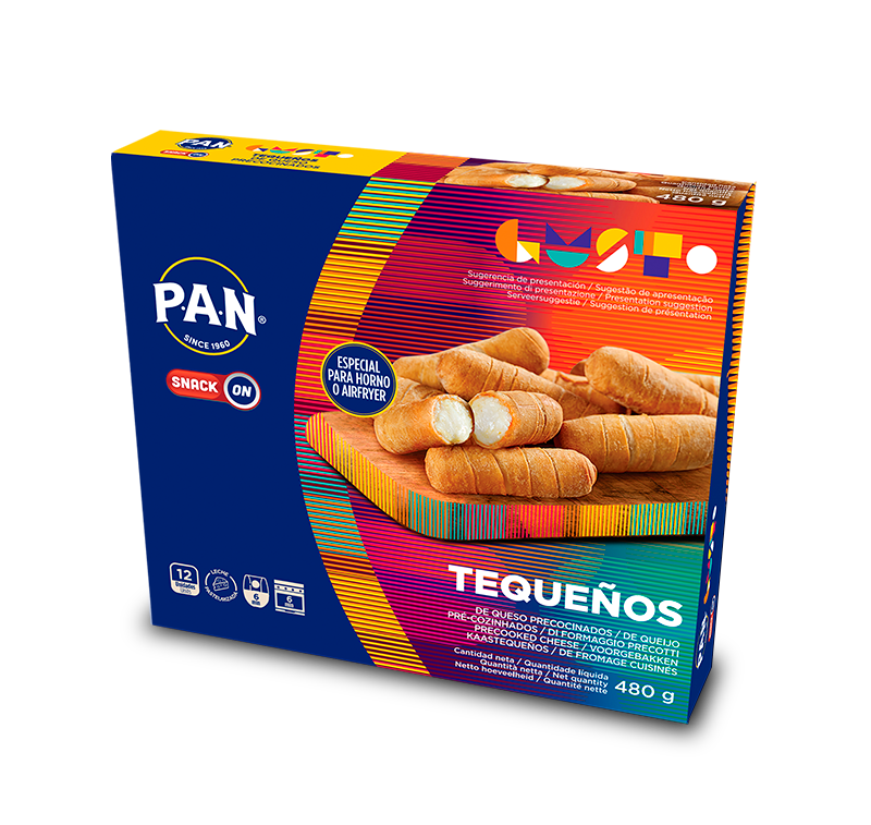 TEQUEÑOS P.A.N. SNACK ON SPECIALI PER FORNO – 12 UNITÀ