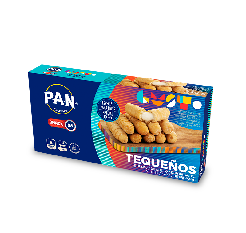 TEQUEÑOS AL FORMAGGIO P.A.N. SNACK ON – 6 UNITÀ